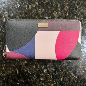 Kate Spade Large Continental Wallet - Multi